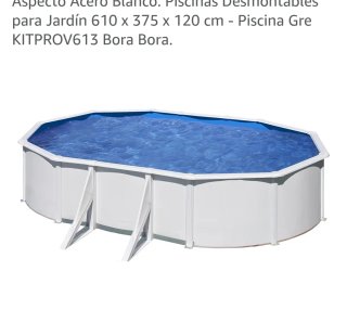 Piezas piscina Gre desmontada