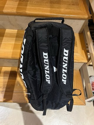 Paletero Dunlop Negro/Rojo/Blanco