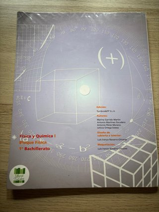 Física y Química I, 1o Bachillerato