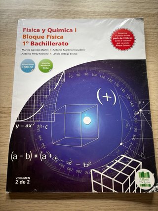 Física y Química I, 1o Bachillerato