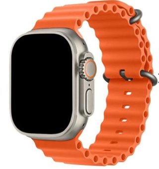 Smartwatch Ultra Pro 2 Naranja y Plata