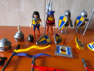 Playmobil Caballeros Set Completo