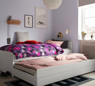 Cama infantil con cajones de ikea