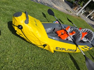 ALQUILER Kayak hinchable Explorer K2