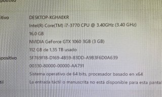 Ordenador Gaming Entrada