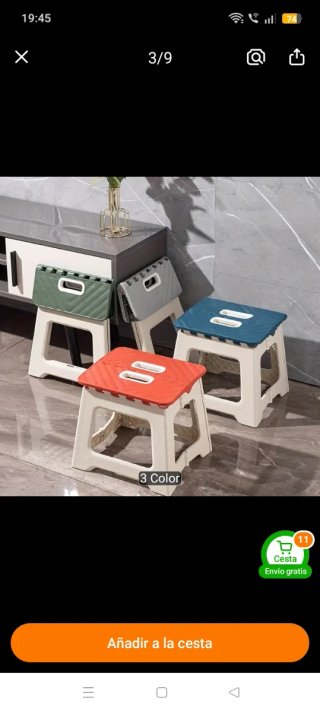 Taburete Plegable Portátil con Asa para mascotas