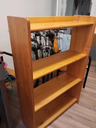 Estantería madera 120x80x28
