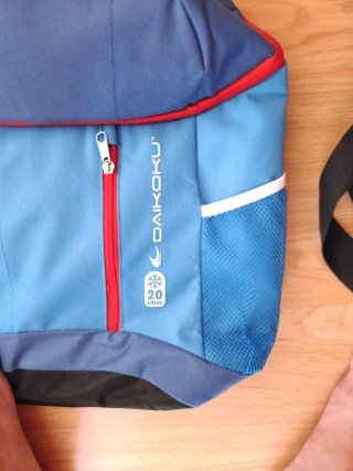 Mochila Térmica Azul y Negra