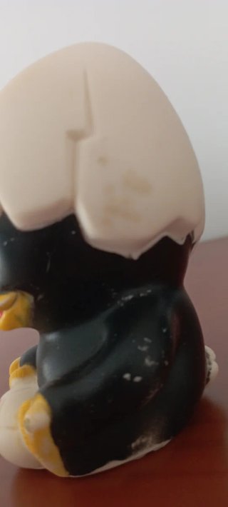 Figura Calimero Chifle Años 80 Pagot vintage
