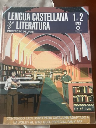 1º Y 2º BACHILLERATO DELFOS LENGUA CASTELLANA Y...