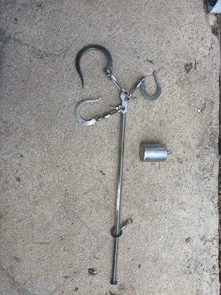 Báscula romana antigua