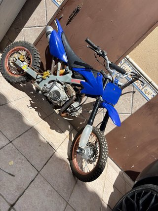Pit Bike 125cc Motocross Azul