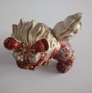 Perro Foo Kutani Japón