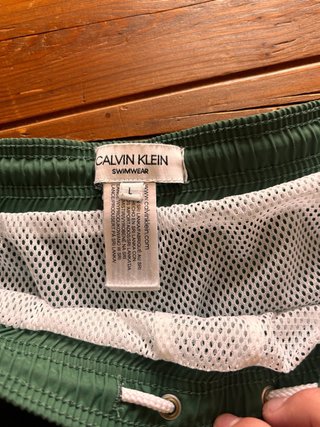 Calvin Klein Men’s Swim Shorts Green Size L | CK