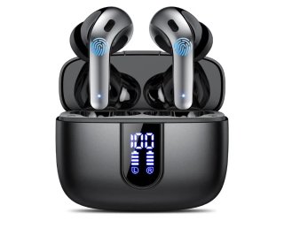 Auriculares Inalámbricos Bluetooth Negros y Platea