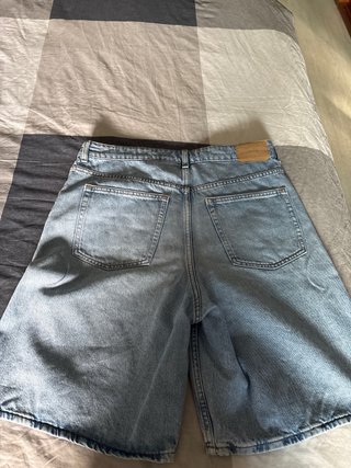 Bermudas vaqueras azules