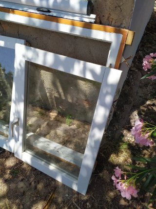Ventana madera doble cristal