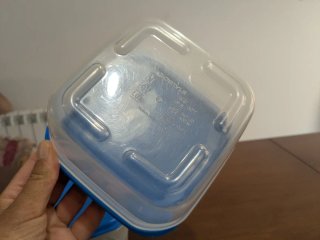 Set 3 Contenitori Porta Alimenti Blu