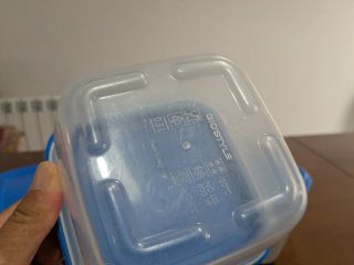 Set 3 Contenitori Porta Alimenti Blu