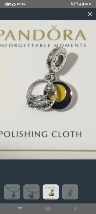 Charm Pandora Jack Skellington