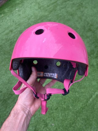 Casco rosa Oxelo