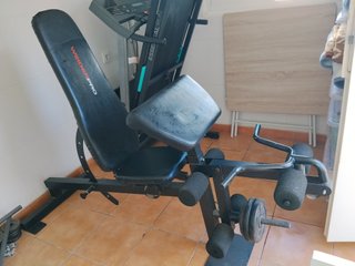 Vendo conjunto de maquinas de gimnasio