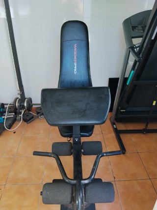 Vendo conjunto de maquinas de gimnasio