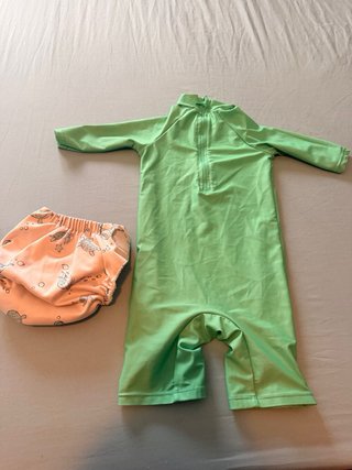 Bañador bebé y pañal de agua 18-24 meses