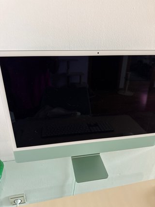 IMac Apple verde