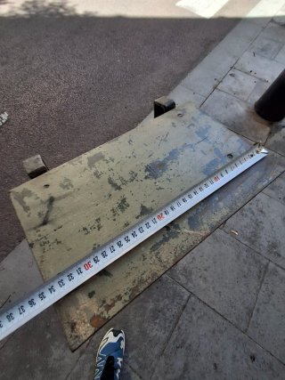 Estante suplemento para escalera