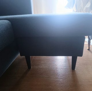 SOFA CHAISELONG AZUL TRES PLAZAS