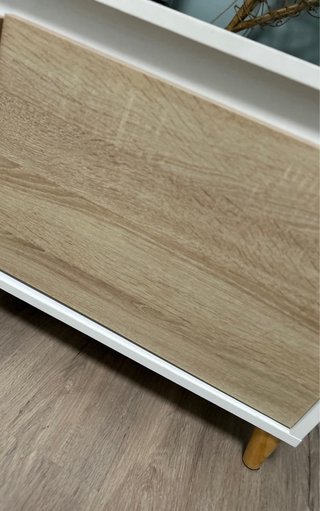 Mueble Salón Aparador Blanco y Madera