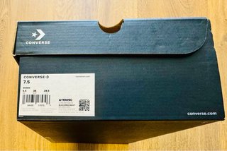 Converse Altas Negras Talla 38