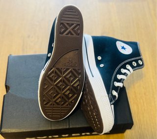 Converse Altas Negras Talla 38