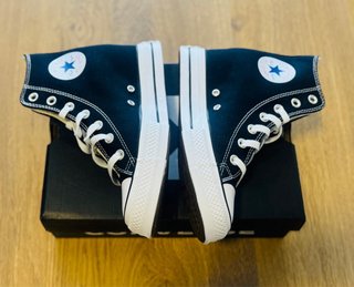 Converse Altas Negras Talla 38
