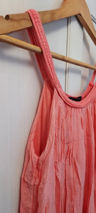 Top tirantes Reactivo Moda talla única coral