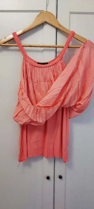 Top tirantes Reactivo Moda talla única coral
