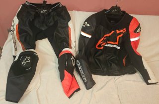 Mono Piel Alpinestars T.60 + Botas T.45