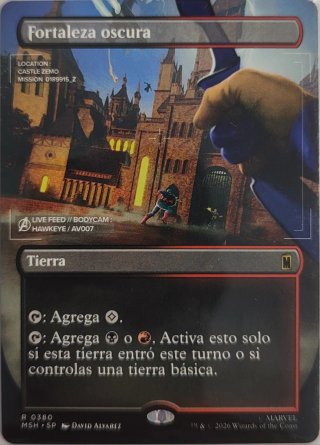 Carta Magic Fortaleza Oscura