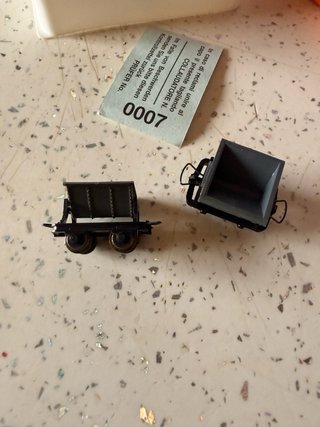 Roco 34600 H0e Set 2 Vagones Basculantes NUEVO