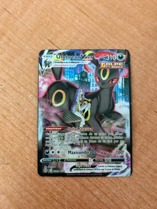 Carta Pokémon Umbreon VMAX 310 HP