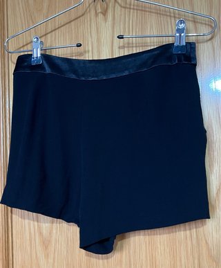 Falda pantalón Mango negra talla 34