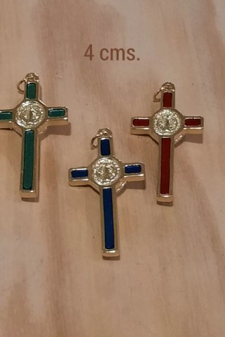San Benito Cruz Metal 4 cms