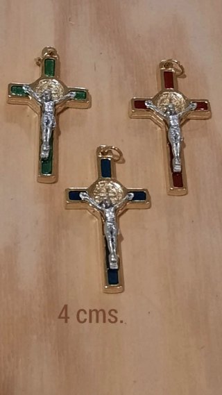 San Benito Cruz Metal 4 cms