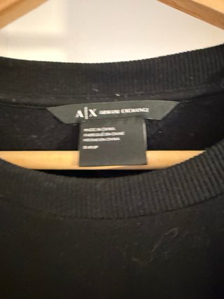 Sudadera Armani Exchange reversible lentejuelas