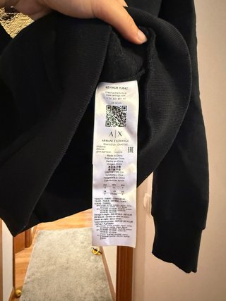 Sudadera Armani Exchange reversible lentejuelas