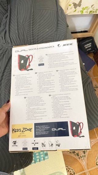 Mochila Portabebé Jane Dual 3 en 1