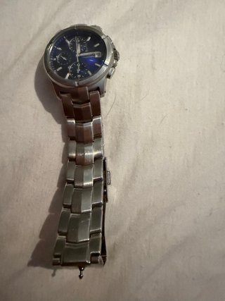 Reloj Wired cara azul