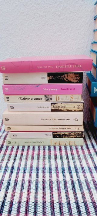 Lote 32 novelas de Danielle steel