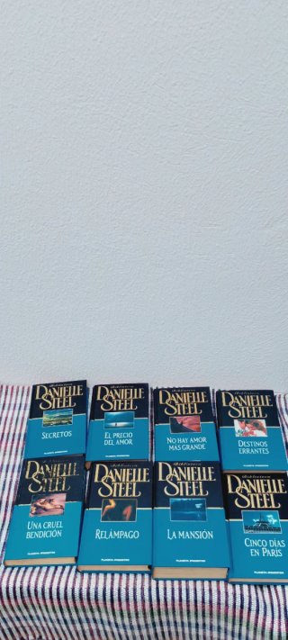 Lote 32 novelas de Danielle steel